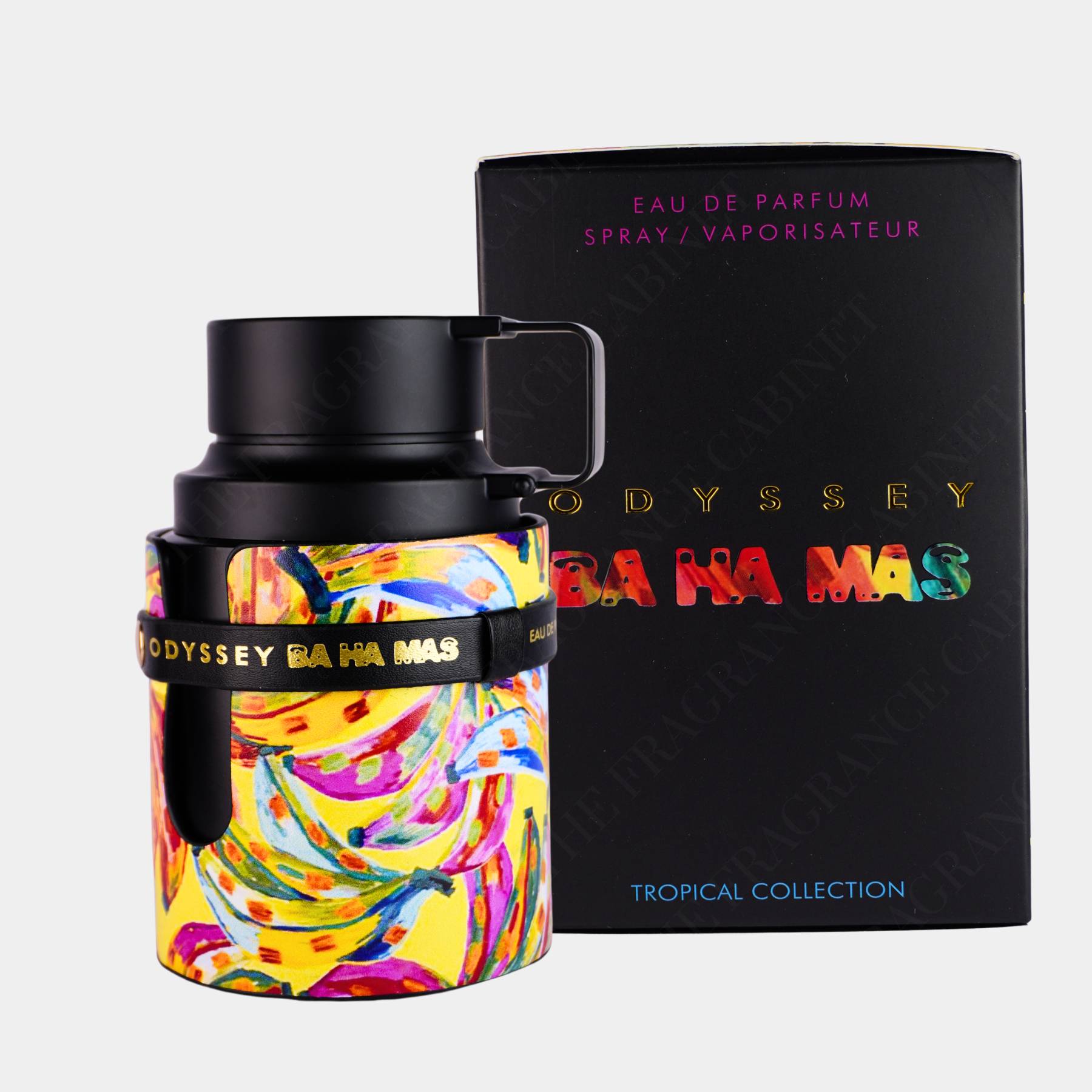 Armaf Odyssey Bahamas 100ml eau de parfum front view of bottle and box