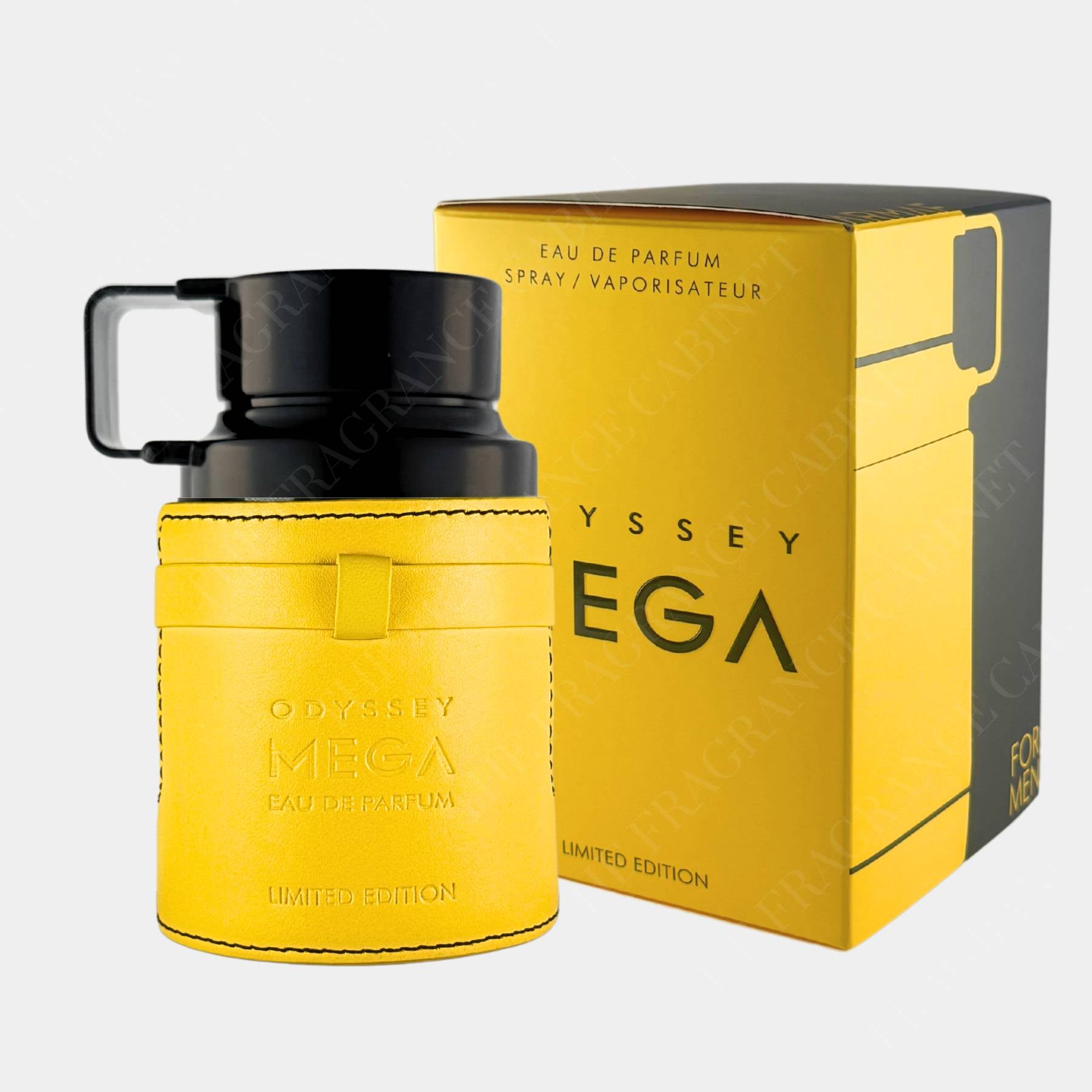 armaf mega man 100ml eau de parfum front view of bottle and box