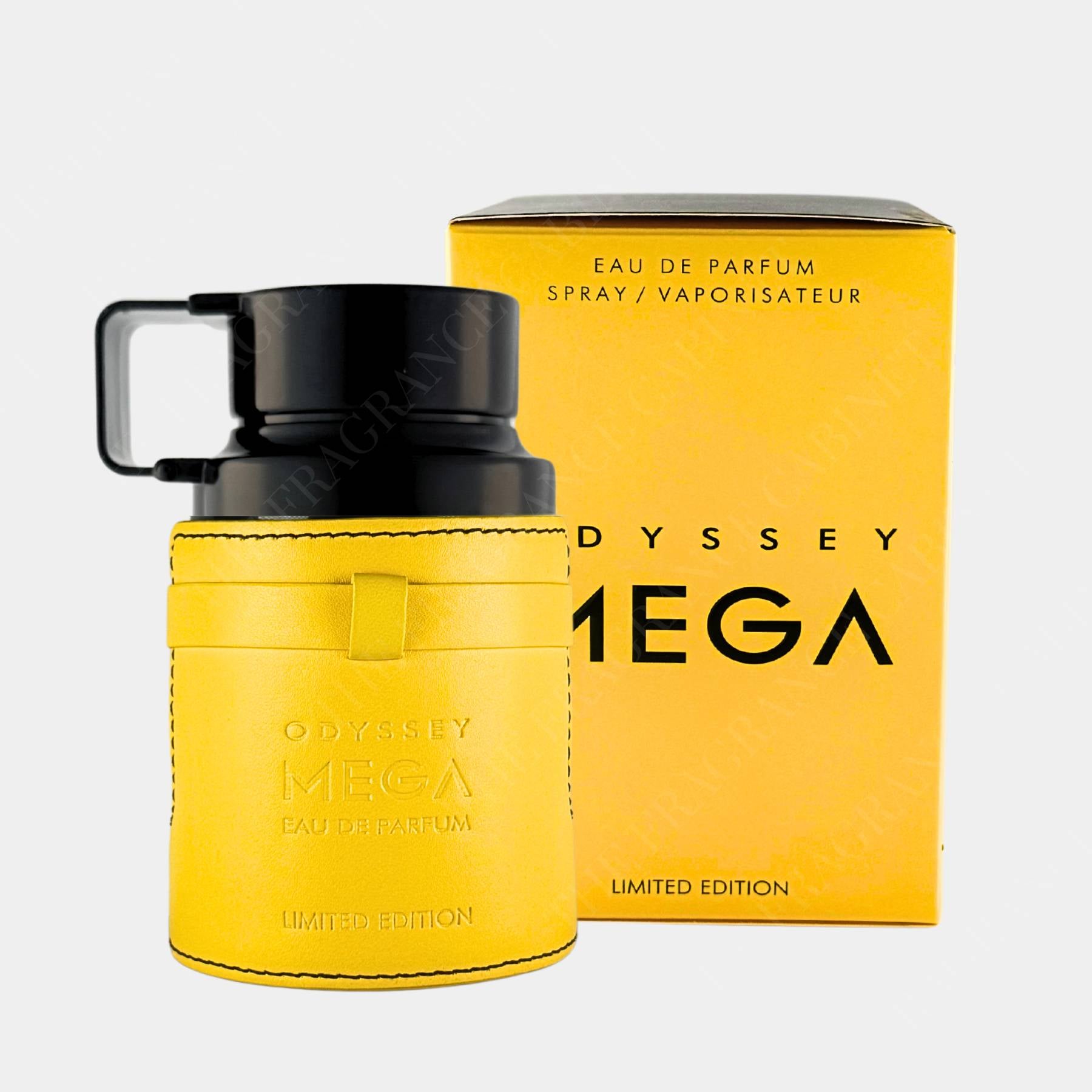 armaf mega man 100ml eau de parfum front view of bottle and box