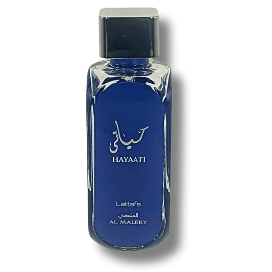 Lattafa Hayaati Al Maleky 100ml Eau De Parfum for Men transparent background