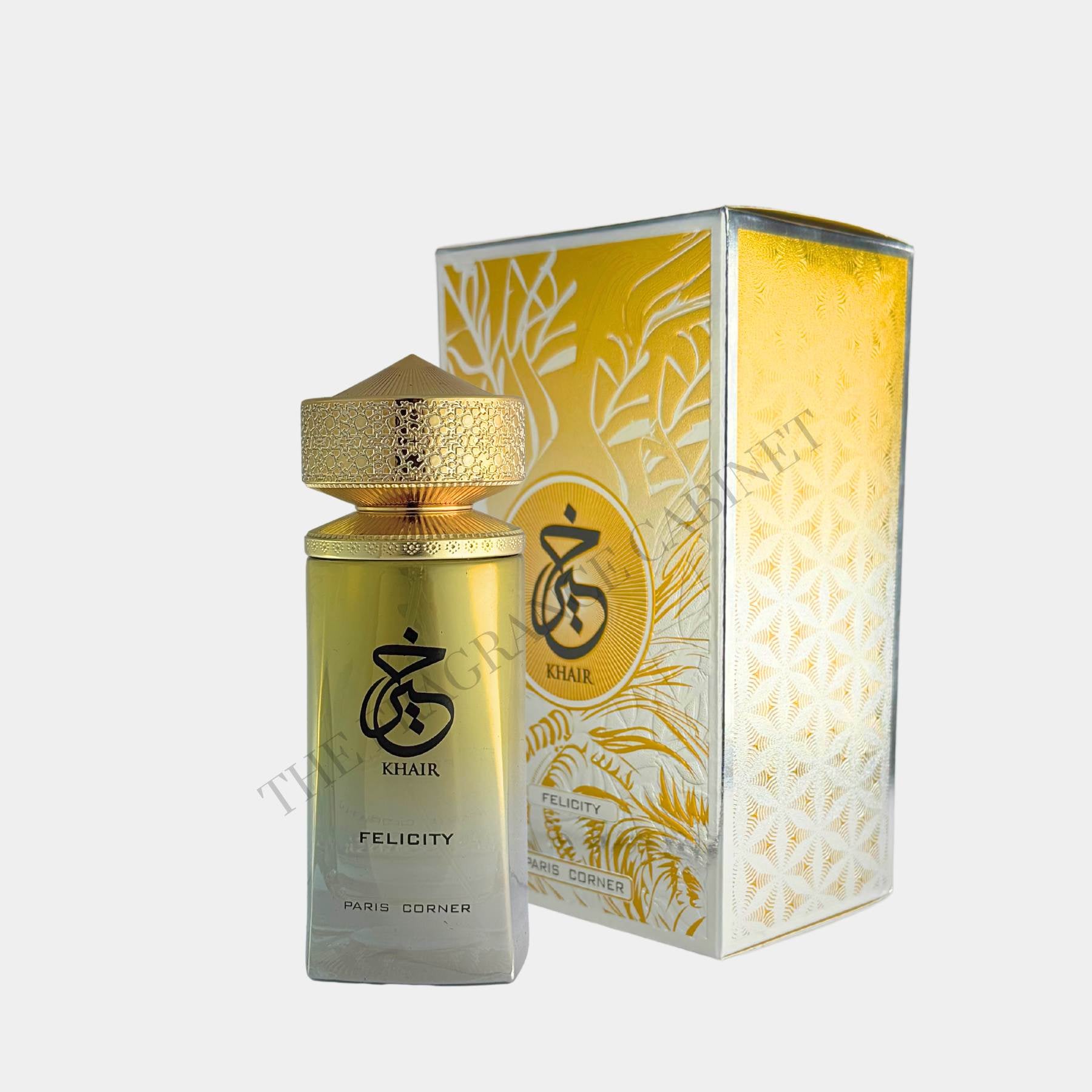 Paris Corner Khair Felicity bottle and angled box