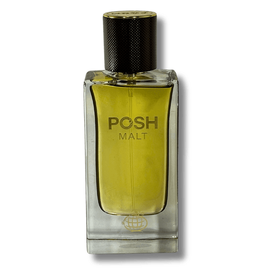 Fragrance World Posh Malt 80ml EDP for Men Transparent Background 