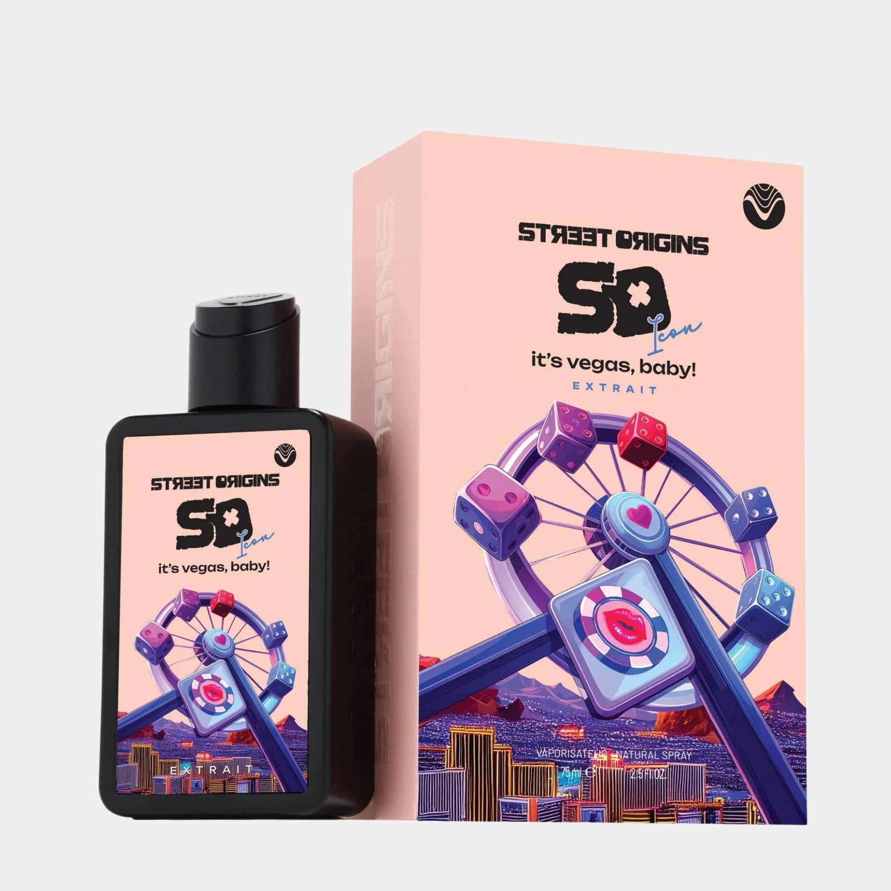 Street Origins its Vegas Baby bottle and box