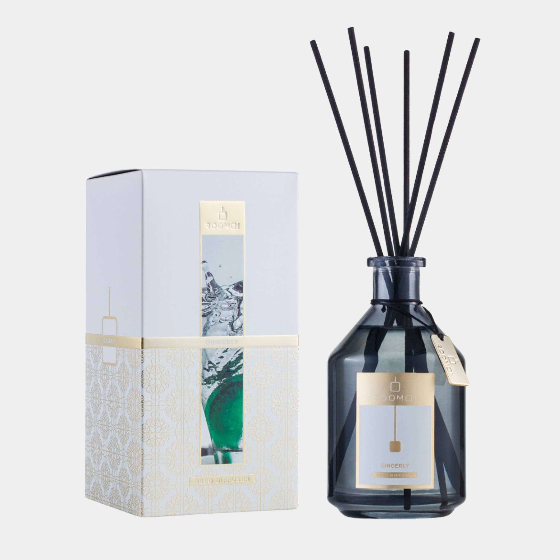 ROOMOI Gingerly 500ml Reed Diffuser