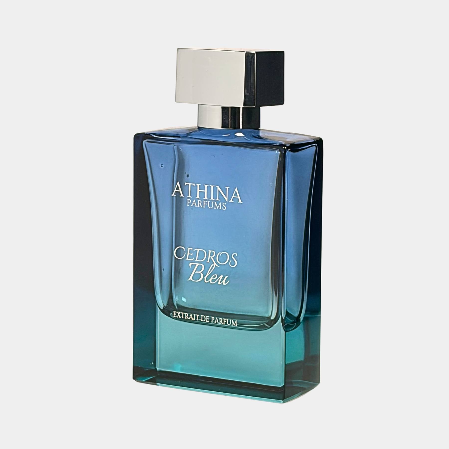 Athina Parfums Cedros Bleu side on