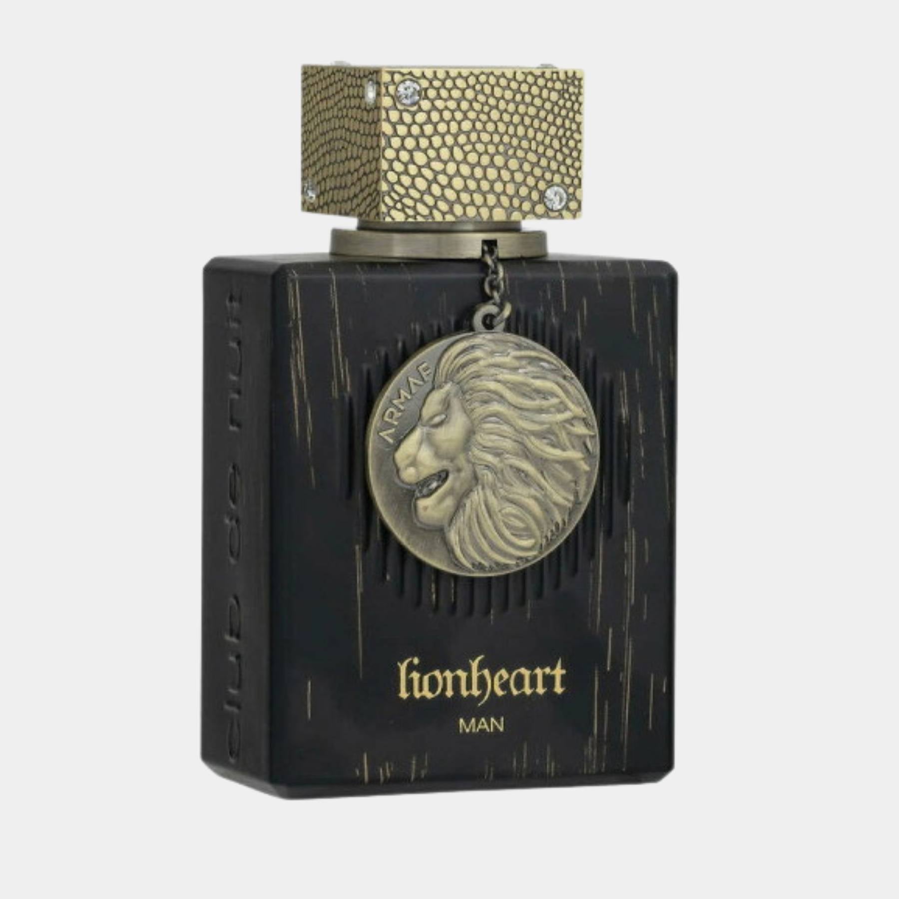 Armaf club de nuit lion heart 100ml eau de parfum side view