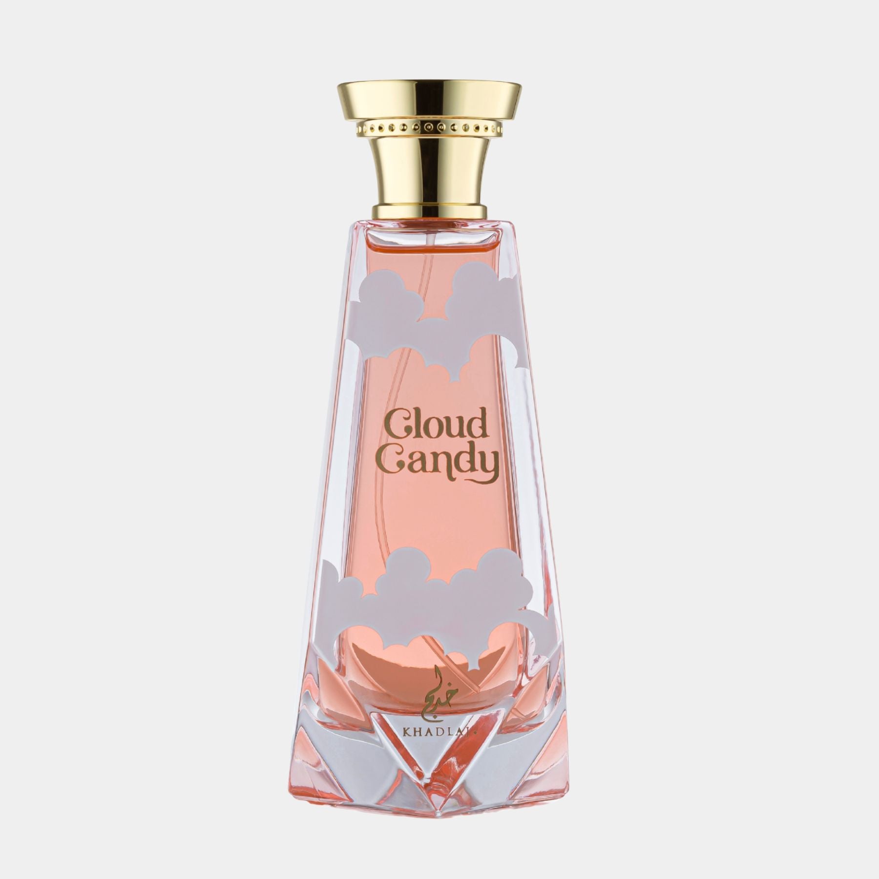 Khadlaj Cloud Candy 100ml Eau de Parfum front view of bottle.