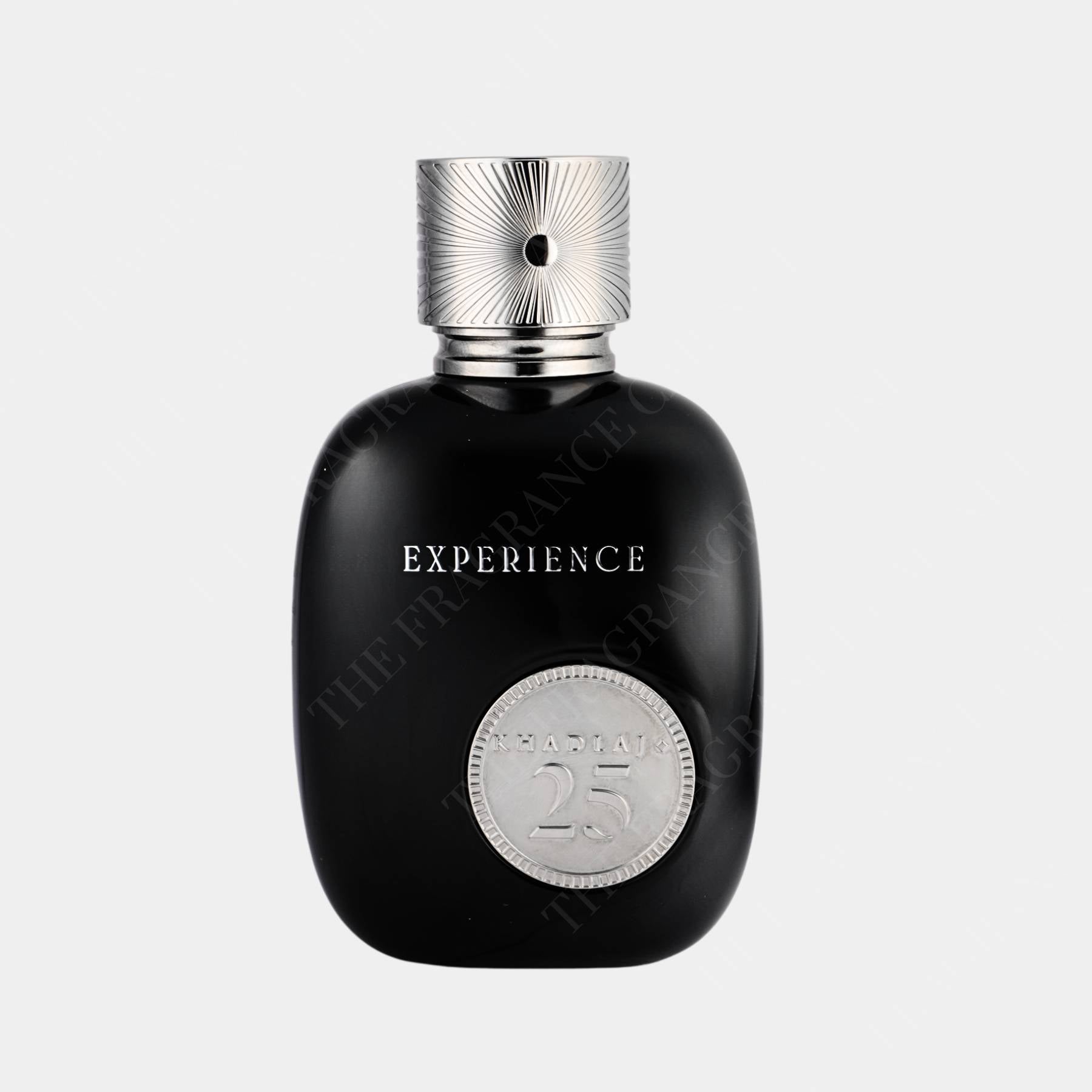 Khadlaj 25th Experience 100ml eau de parfum front view of bottle