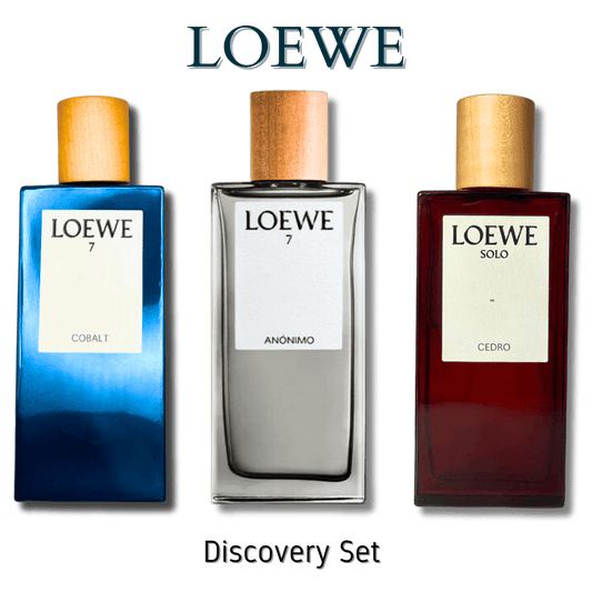Loewe Mens Collection Discovery Set 2ml Transparent Background Image Illustration for Samples