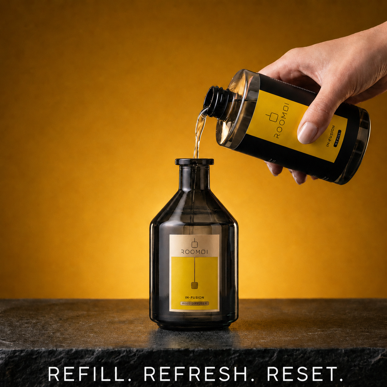 Roomoi Infusion l Reed Diffuser Refill Demonstration