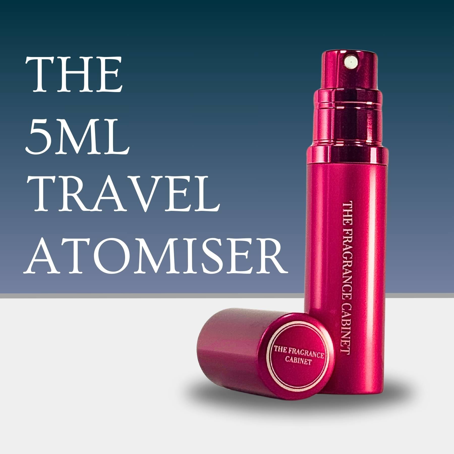 The Fragrance Cabinet 5ml Travel Atomiser Blue