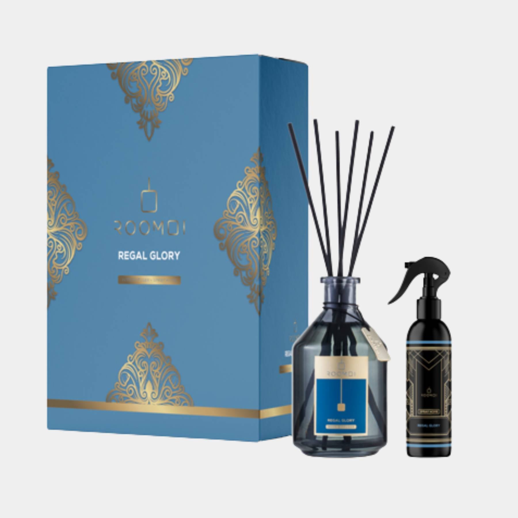 ROOMOI Regal Glory Giftset Diffuser & Room Spray