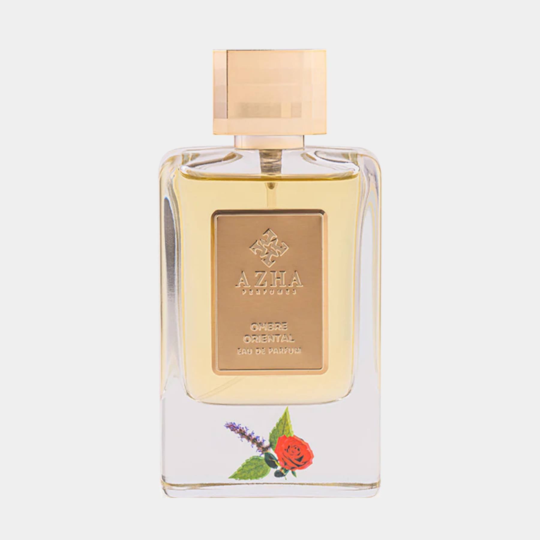 azha ombre oriental 100ml Eau de parfum front view of bottle 
