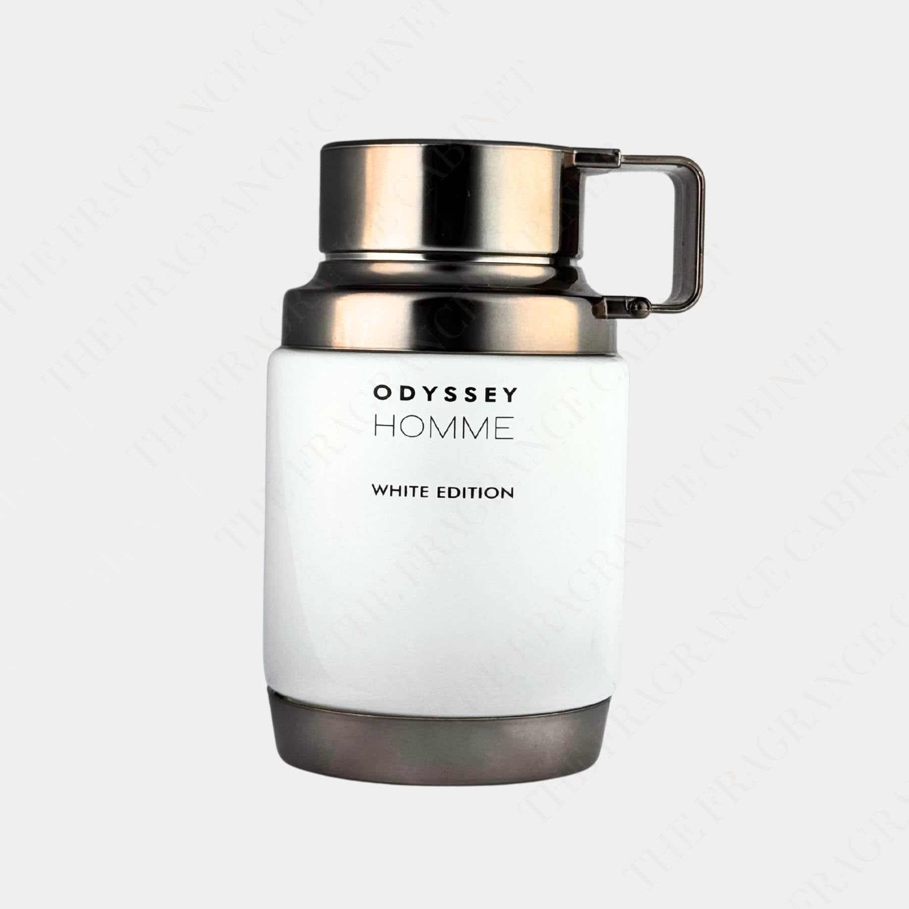 Armaf Odyssey Homme white edition 100ml eau de parfum for men front view of bottle