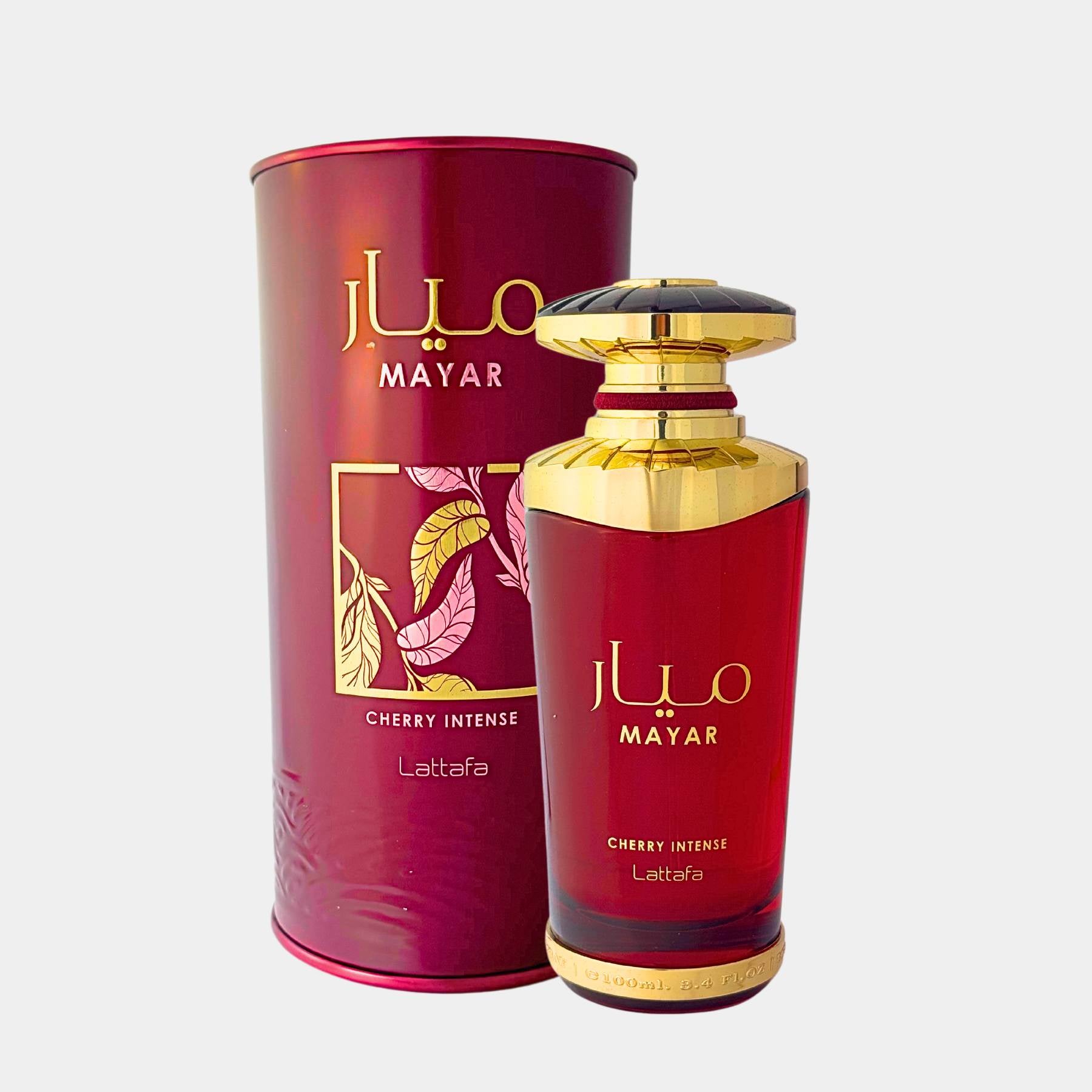 Lattafa Mayar 100ml eau de parfum for women front view of the bottle and box 