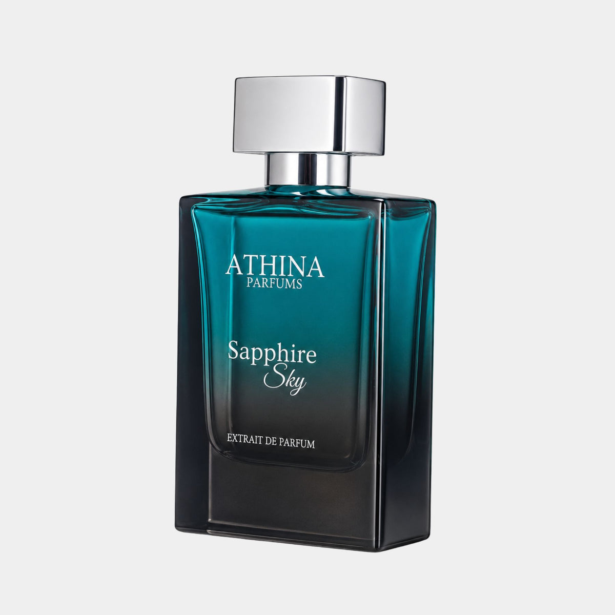 Athina Parfums Sapphire Sky 50ml Extrait de Parfum on angle