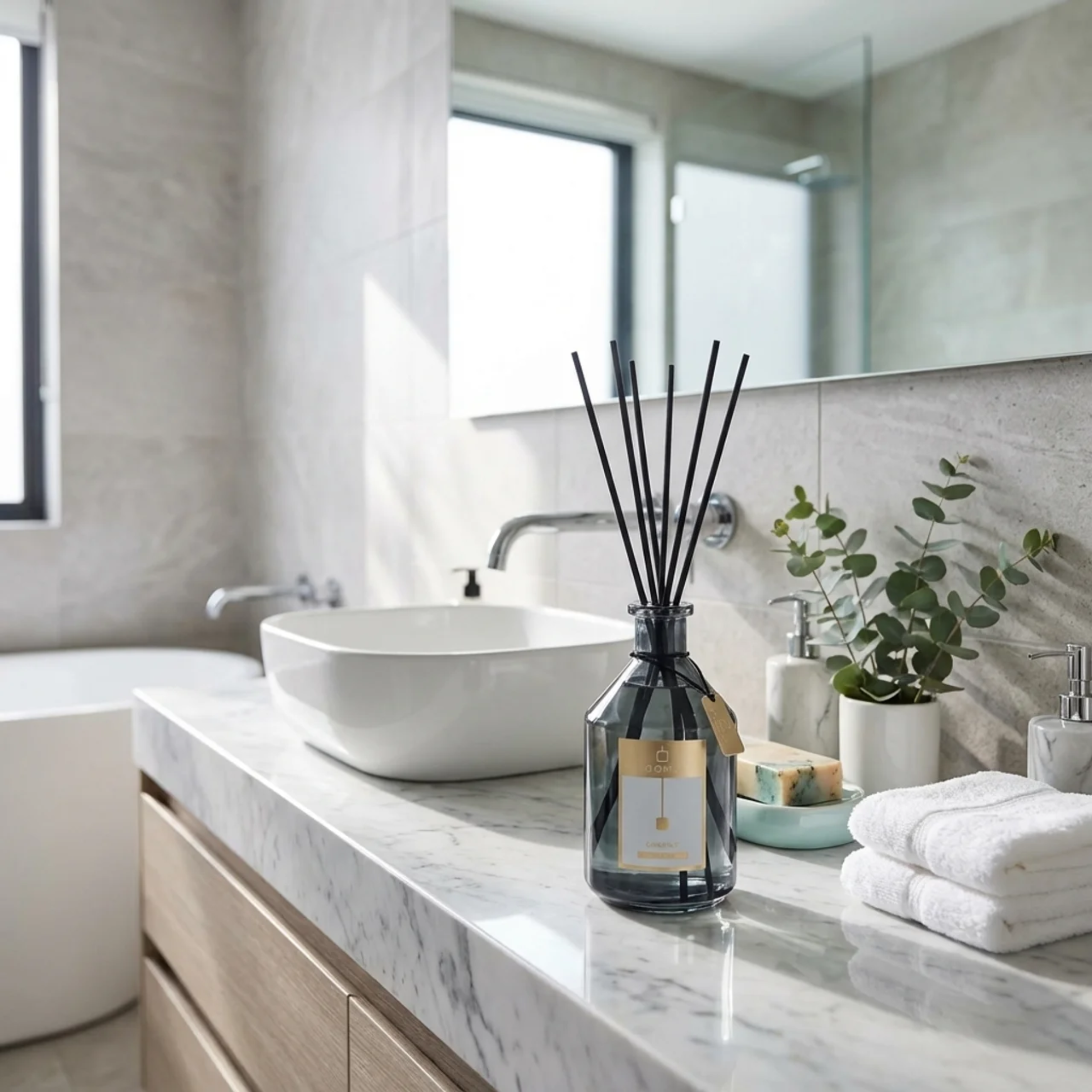 Roomoi gingerly diffuser in home setting 