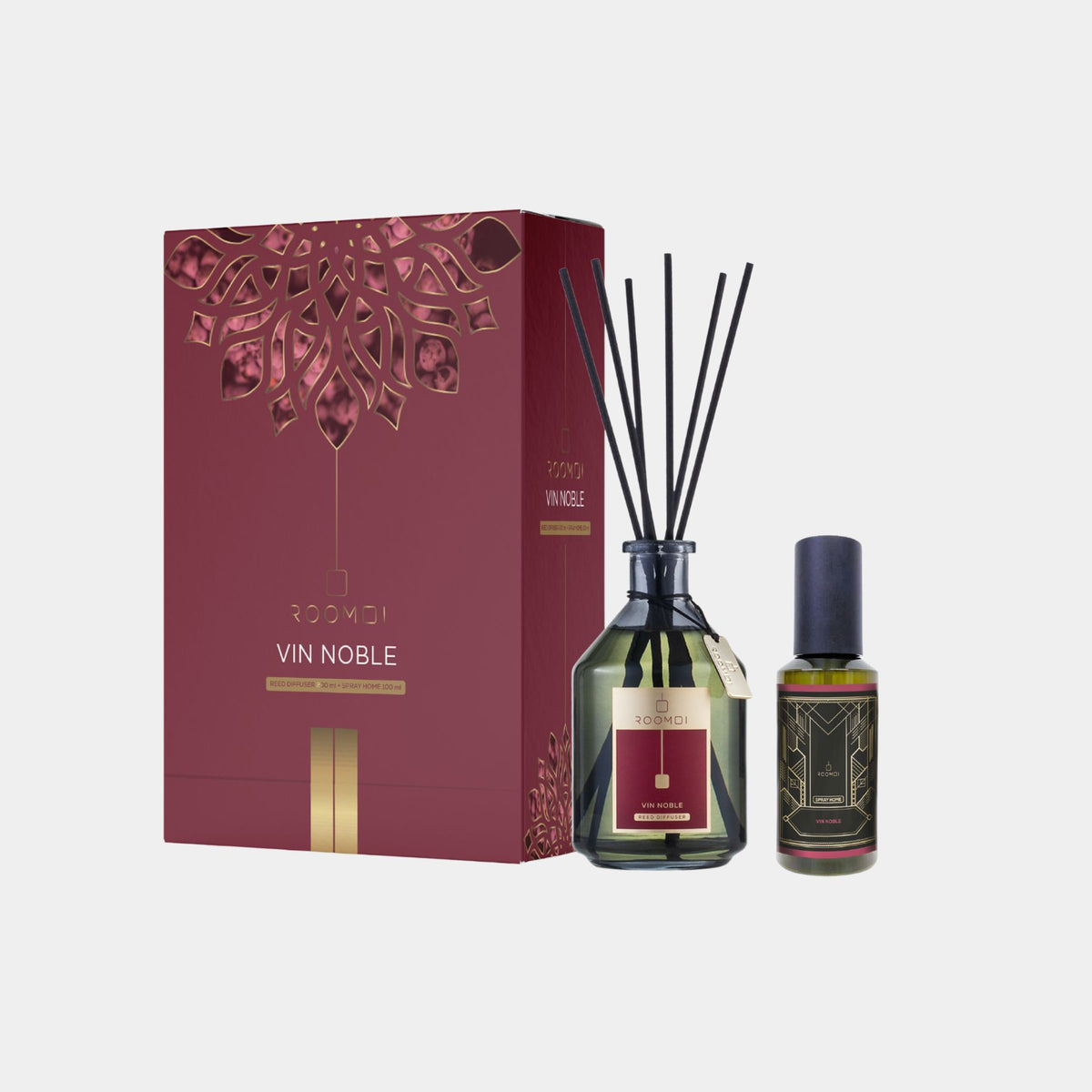 ROOMOI VIN NOBLE 200ML & 100ML ROOM SPRAY GIFTSET
