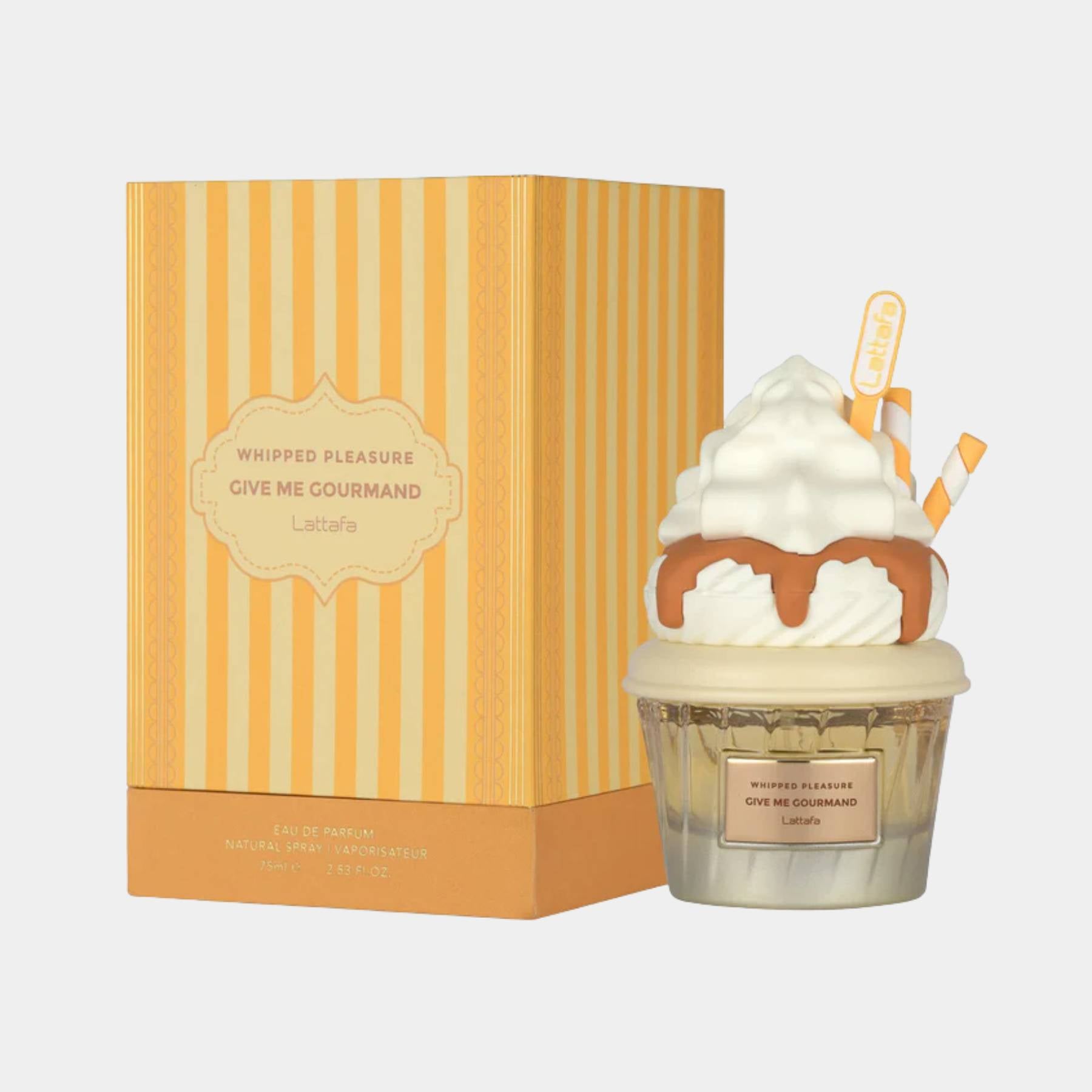 Lattafa Whipped Pleasure 75ml bottle and box