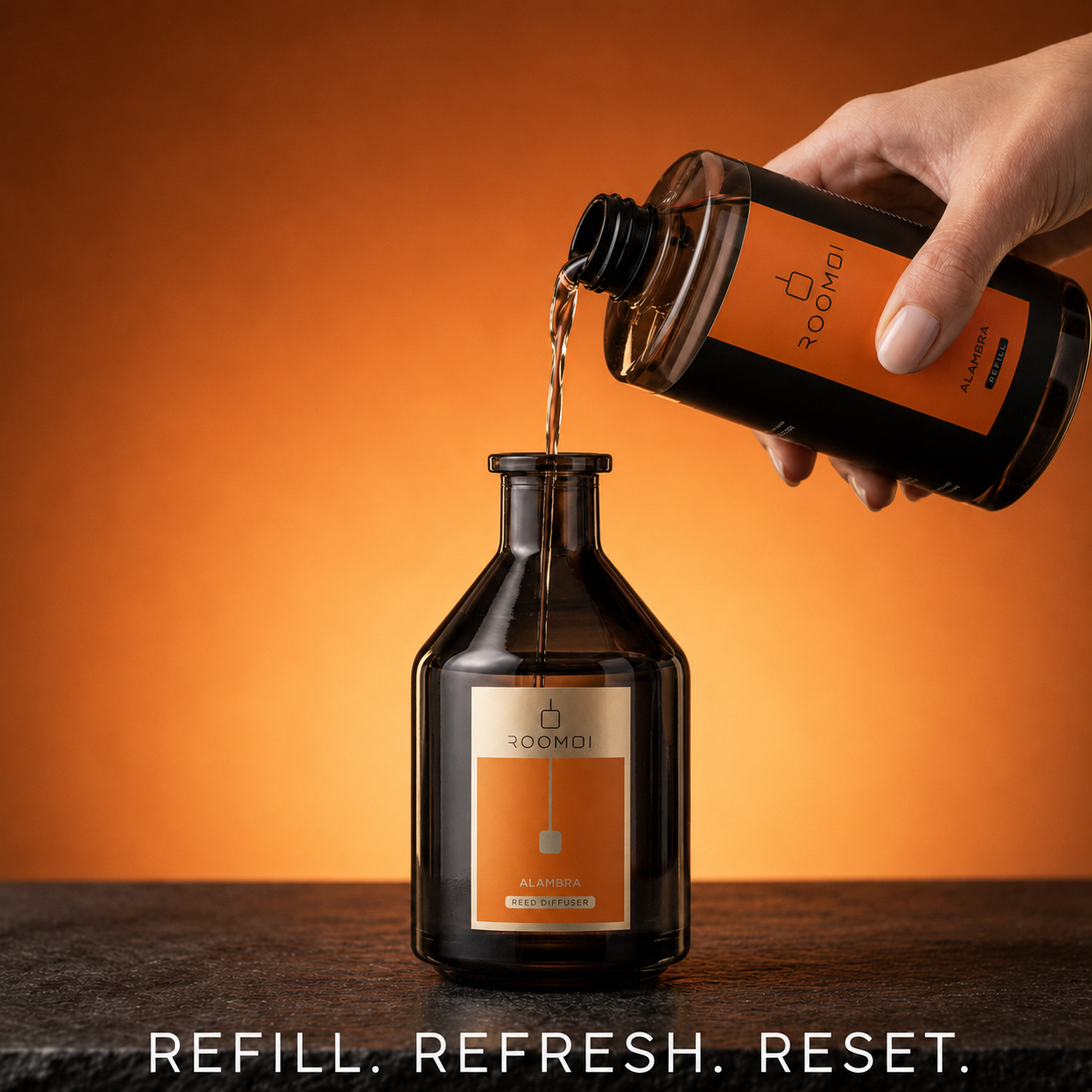 Alambra refill demonstration